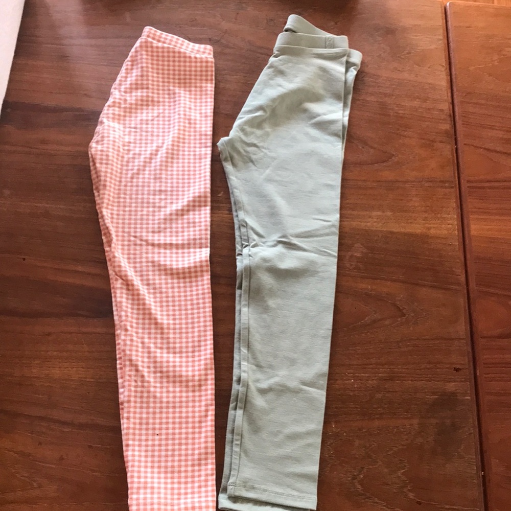 Green and red and white squares Zara